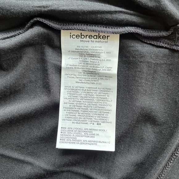 NWT Icebreaker 125 Cool-Lite Sphere Tee (M) - Picture 6 of 6